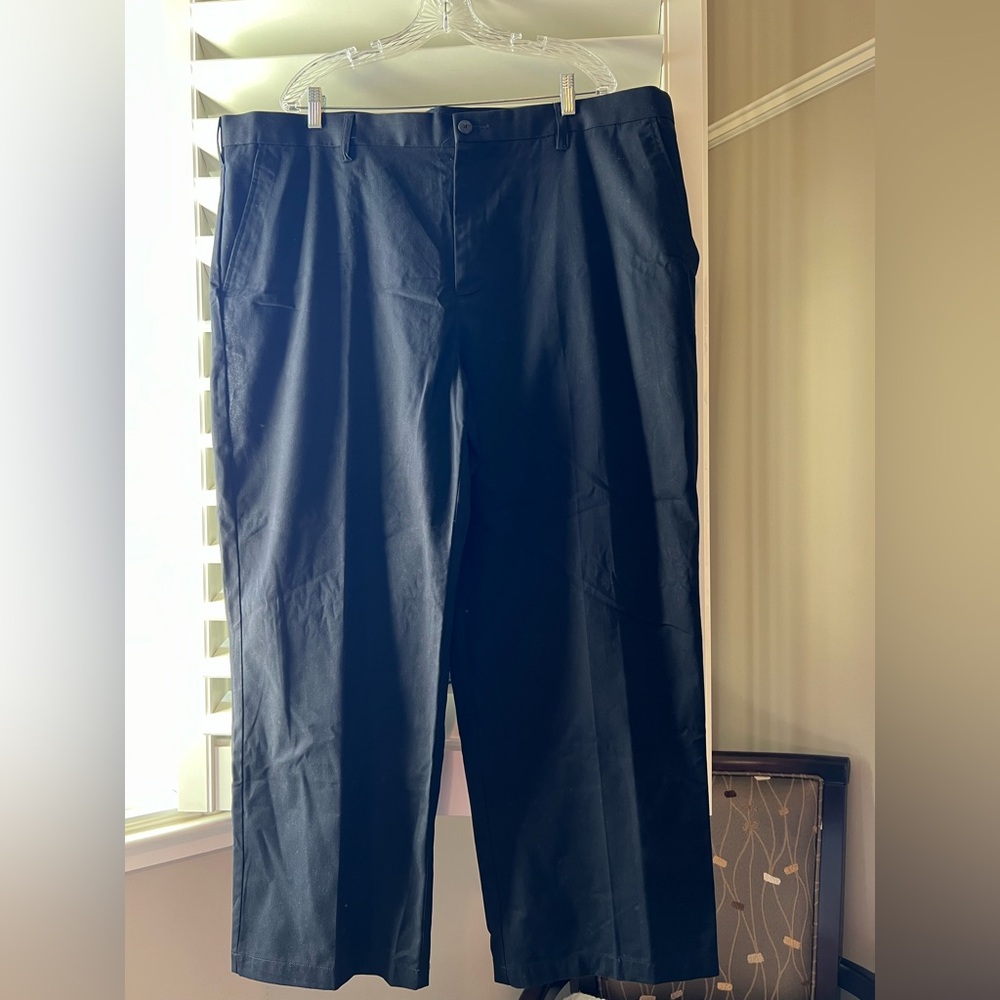 croft & barrow - NEW Without Tags - W44 L30 Men's Black Dress Pants Straight Fit